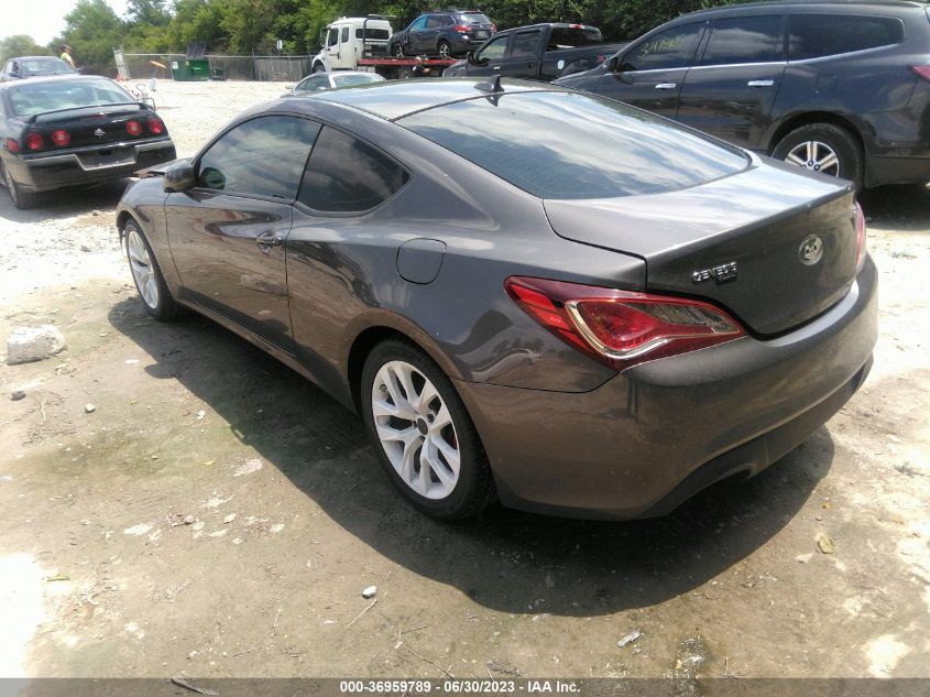 2013 HYUNDAI GENESIS COUPE 2.0T PREMIUM KMHHT6KD7DU101575