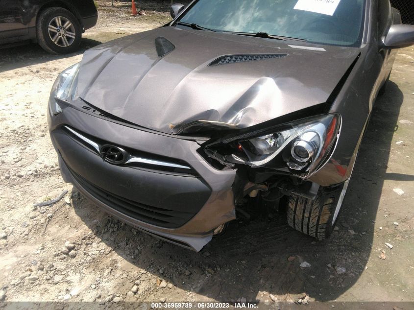 2013 HYUNDAI GENESIS COUPE 2.0T PREMIUM KMHHT6KD7DU101575
