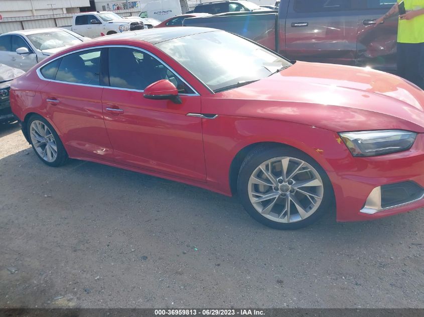 2020 AUDI A5 SPORTBACK PREMIUM - WAUANCF59LA008023