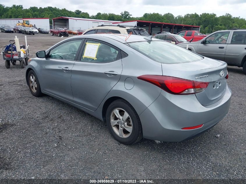 2015 HYUNDAI ELANTRA SE - 5NPDH4AEXFH623259