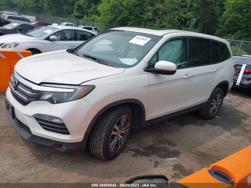 2018 HONDA PILOT EX-L - 5FNYF6H53JB006561