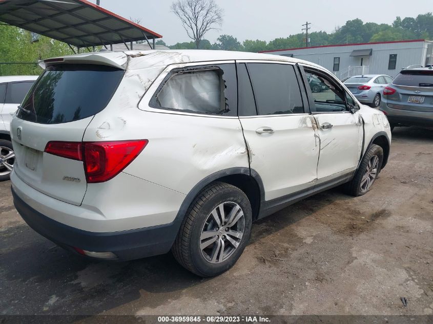 2018 HONDA PILOT EX-L - 5FNYF6H53JB006561