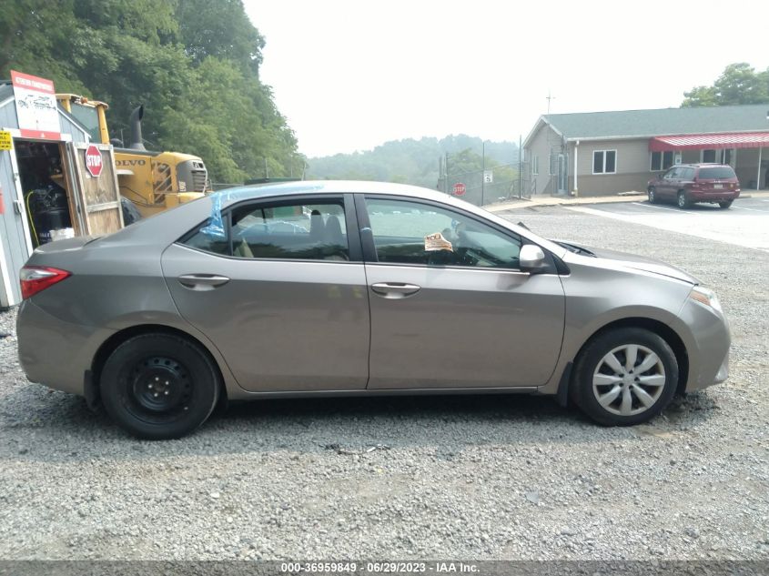 2015 TOYOTA COROLLA L/LE/S/S PLUS/LE PLUS - 2T1BURHE7FC357868