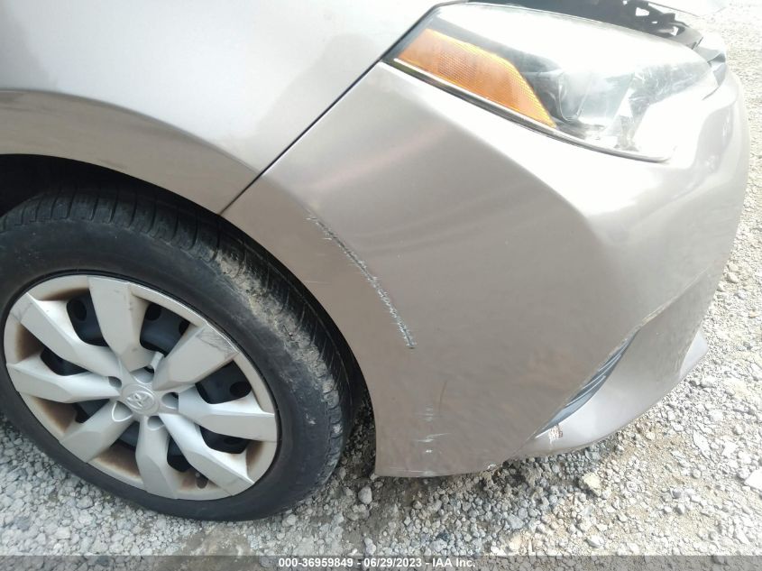 2015 TOYOTA COROLLA L/LE/S/S PLUS/LE PLUS - 2T1BURHE7FC357868