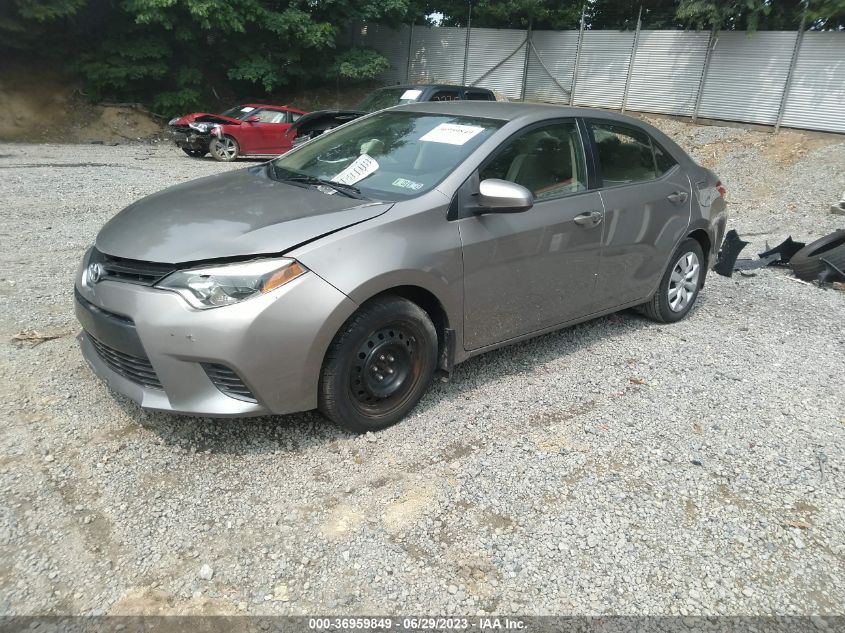 2015 TOYOTA COROLLA L/LE/S/S PLUS/LE PLUS - 2T1BURHE7FC357868