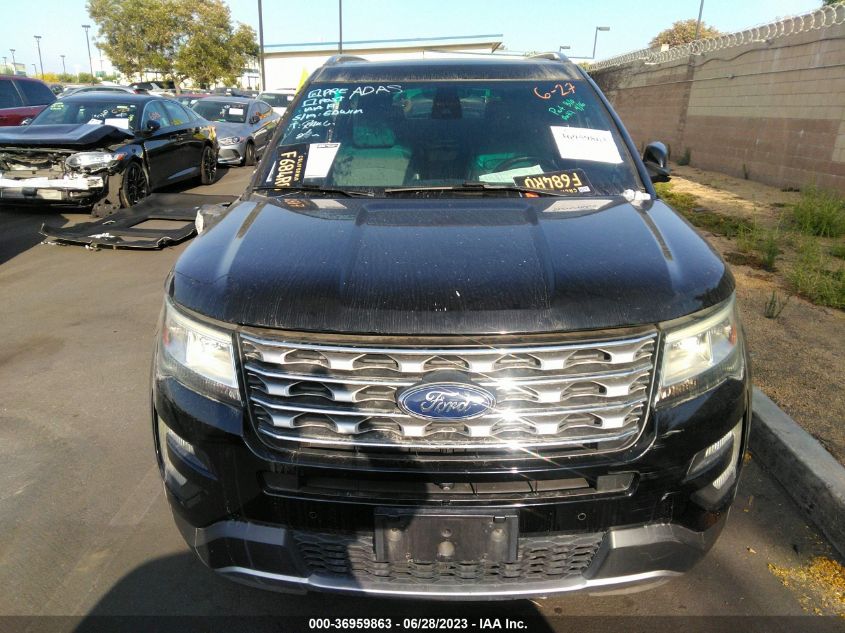 2016 FORD EXPLORER LIMITED - 1FM5K7F82GGC59768