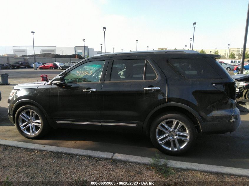 2016 FORD EXPLORER LIMITED - 1FM5K7F82GGC59768