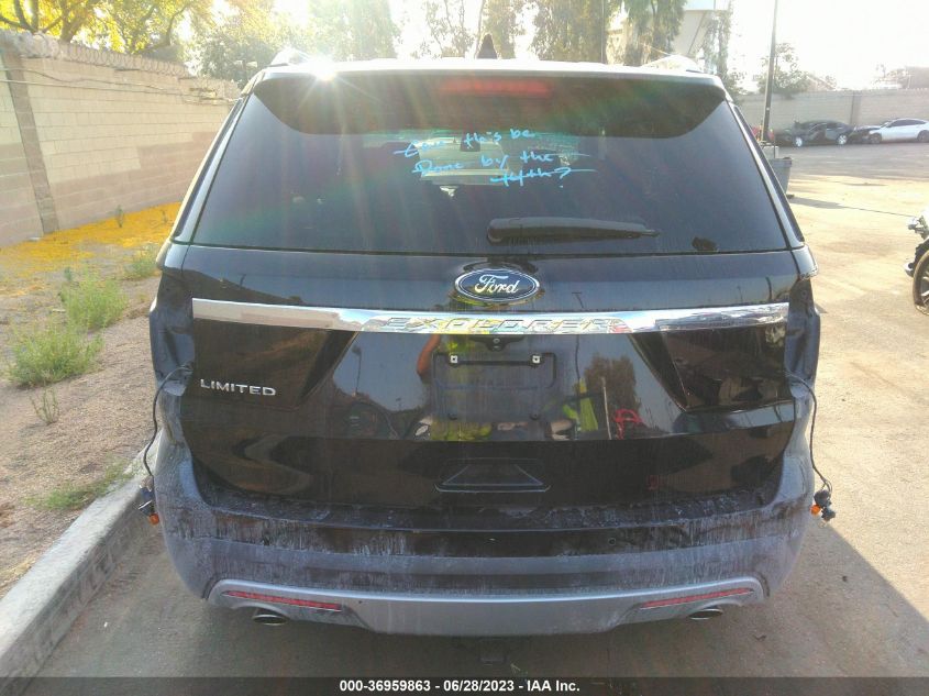 2016 FORD EXPLORER LIMITED - 1FM5K7F82GGC59768