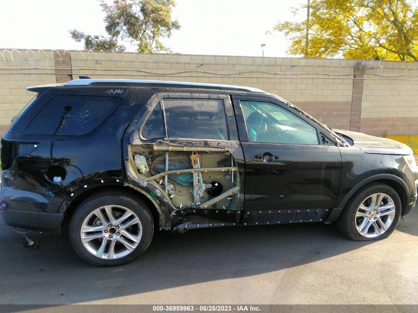 2016 FORD EXPLORER LIMITED - 1FM5K7F82GGC59768