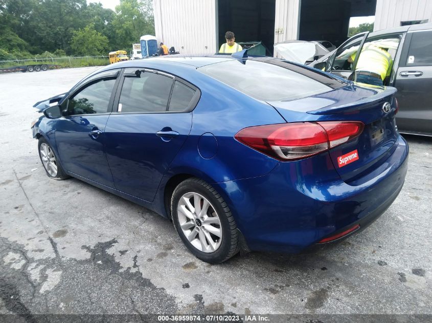 2017 KIA FORTE S - 3KPFL4A7XHE060911