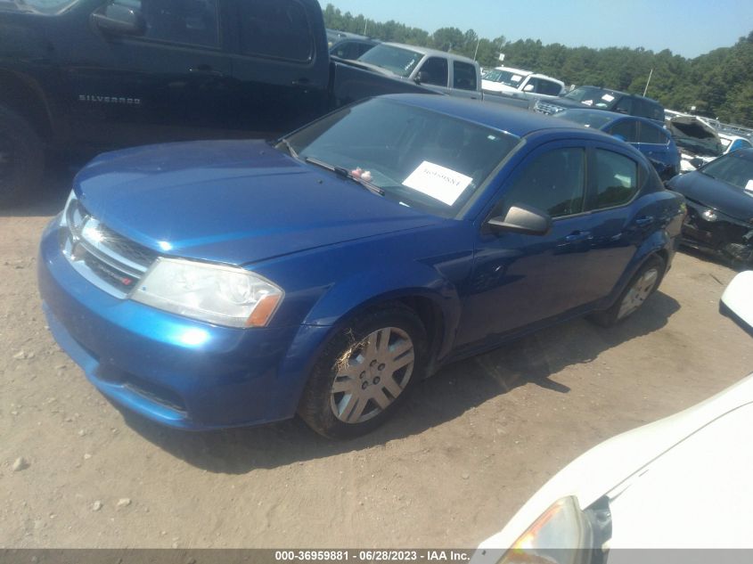 2014 DODGE AVENGER SE - 1C3CDZAB0EN223157