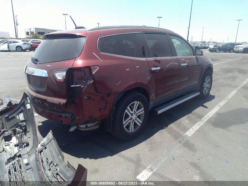 2016 CHEVROLET TRAVERSE LT - 1GNKRHKD9GJ329076