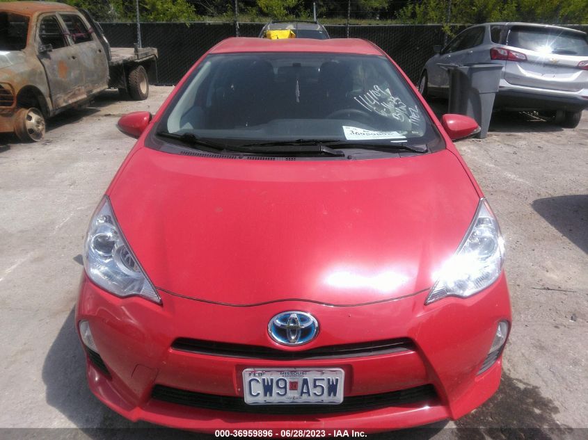 2014 TOYOTA PRIUS C ONE/THREE/TWO/FOUR - JTDKDTB30E1561659