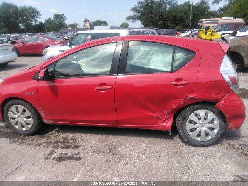 2014 TOYOTA PRIUS C ONE/THREE/TWO/FOUR - JTDKDTB30E1561659