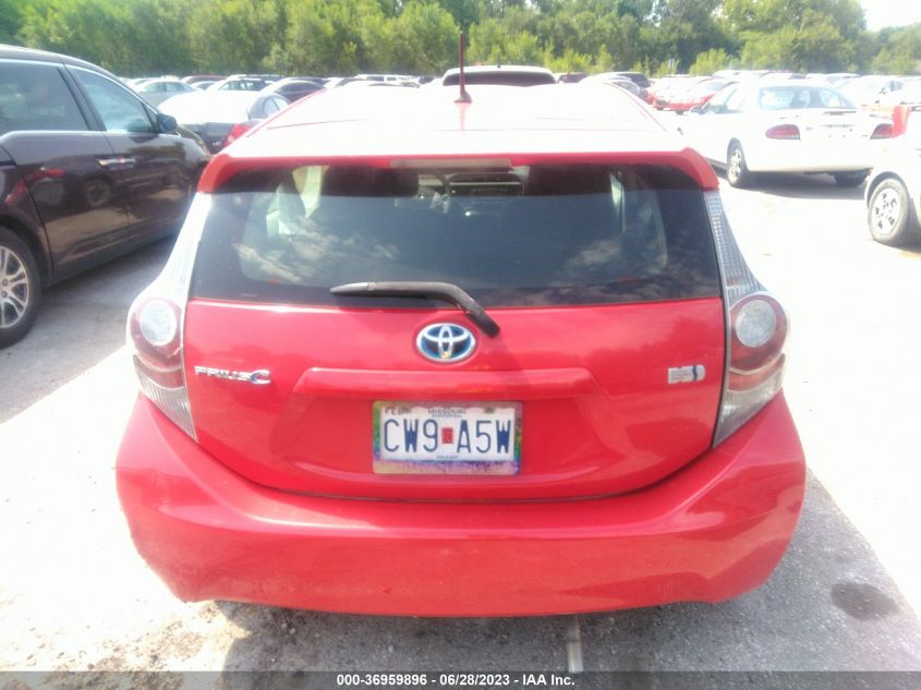 2014 TOYOTA PRIUS C ONE/THREE/TWO/FOUR - JTDKDTB30E1561659