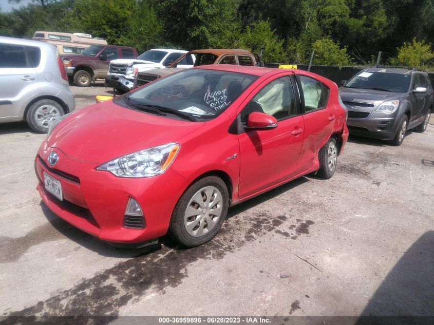 2014 TOYOTA PRIUS C ONE/THREE/TWO/FOUR - JTDKDTB30E1561659
