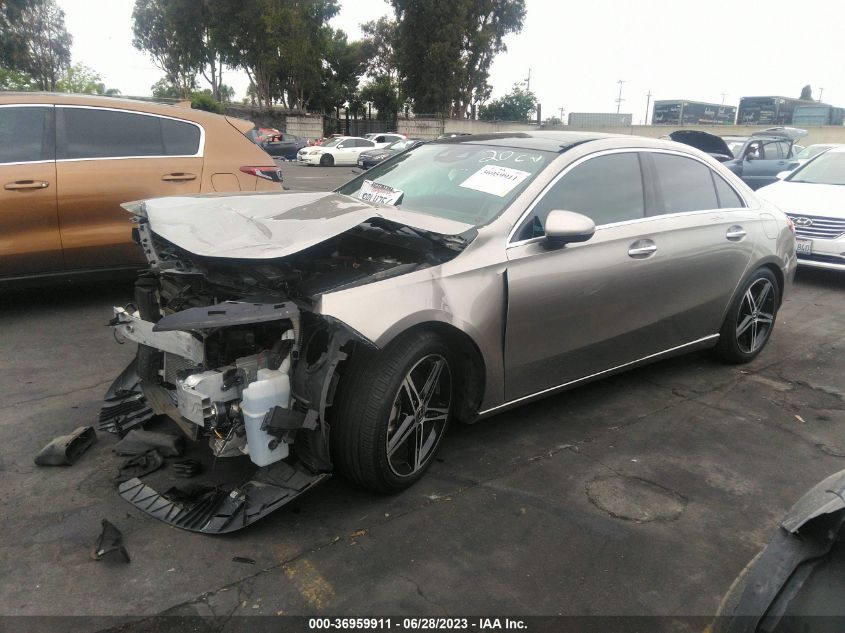 2019 MERCEDES-BENZ A-CLASS A 220 - WDD3G4EB1KW001660