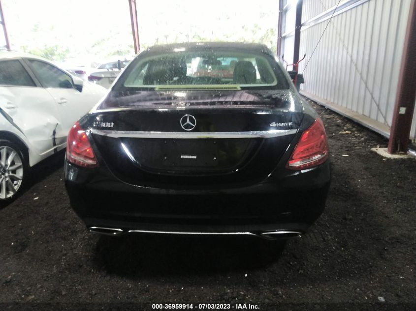 2015 MERCEDES-BENZ C-CLASS C 300 - 55SWF4KB1FU031149