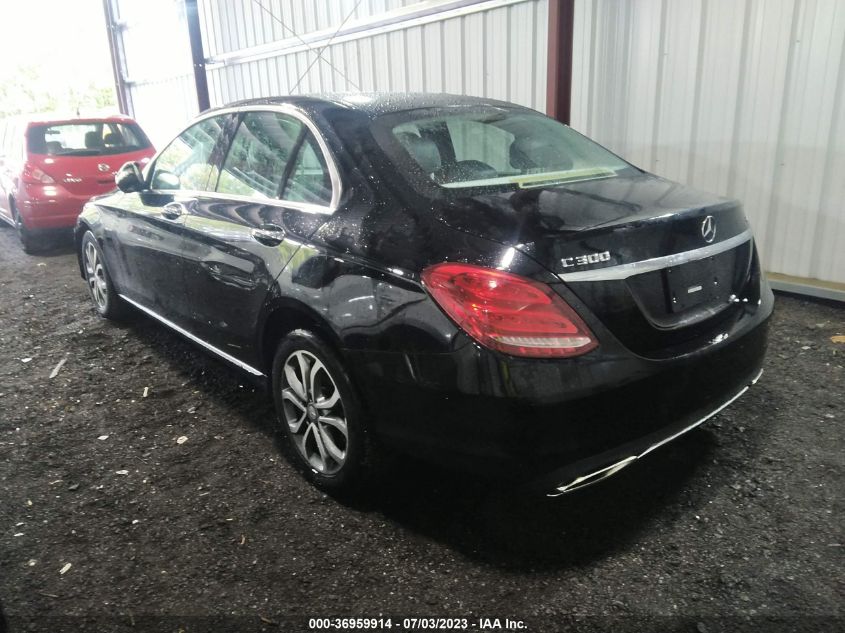 2015 MERCEDES-BENZ C-CLASS C 300 - 55SWF4KB1FU031149
