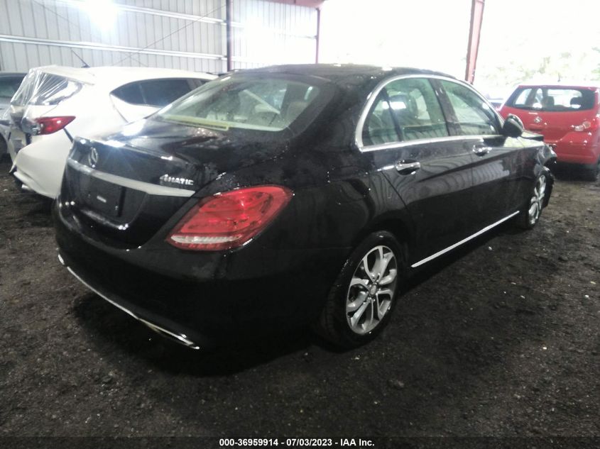 2015 MERCEDES-BENZ C-CLASS C 300 - 55SWF4KB1FU031149