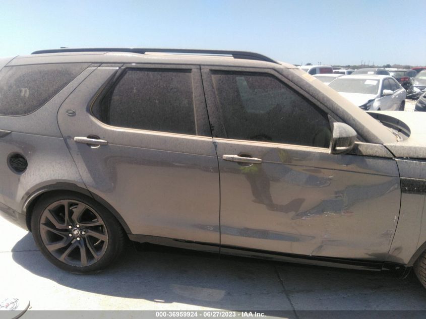 2019 LAND ROVER DISCOVERY HSE - SALRR2RV8KA083724