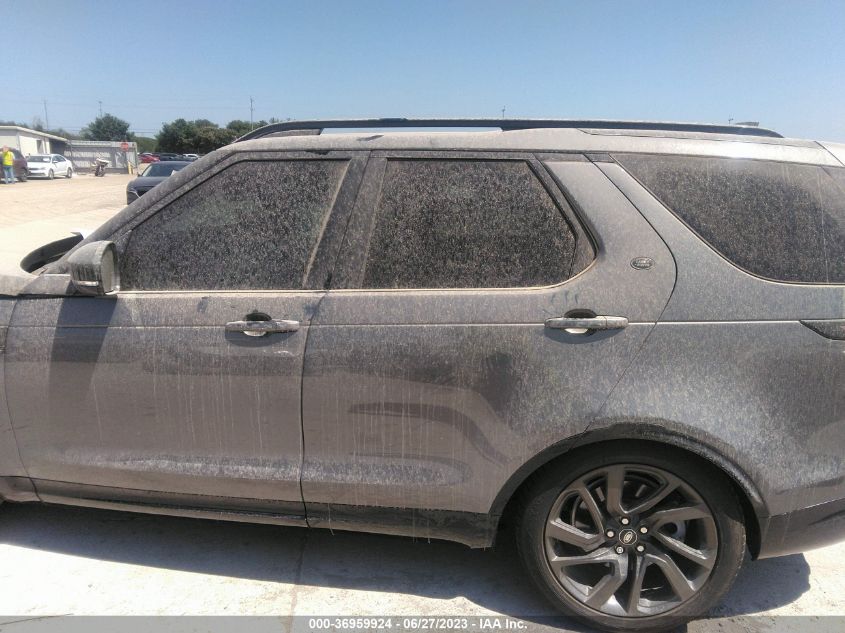 2019 LAND ROVER DISCOVERY HSE - SALRR2RV8KA083724