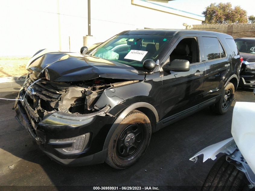 2016 FORD UTILITY POLICE 1FM5K8AT9GGC36974