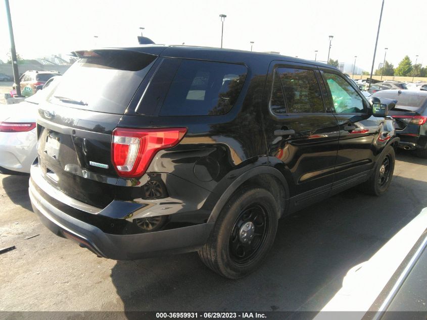 2016 FORD UTILITY POLICE 1FM5K8AT9GGC36974