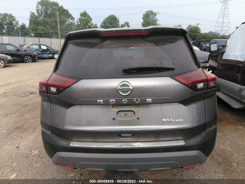 2021 NISSAN ROGUE SV - JN8AT3BB4MW205808