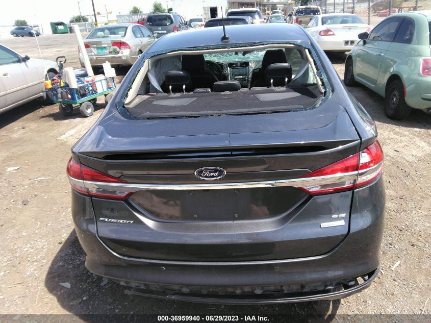 2018 FORD FUSION SE - 3FA6P0HDXJR204017