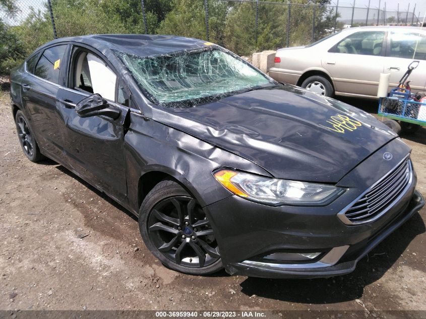 2018 FORD FUSION SE - 3FA6P0HDXJR204017