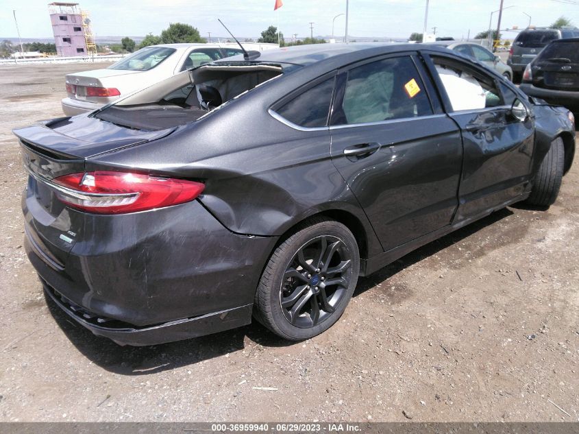 2018 FORD FUSION SE - 3FA6P0HDXJR204017