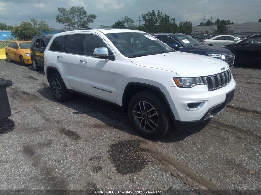 2019 JEEP GRAND CHEROKEE LIMITED - 1C4RJFBG8KC554633