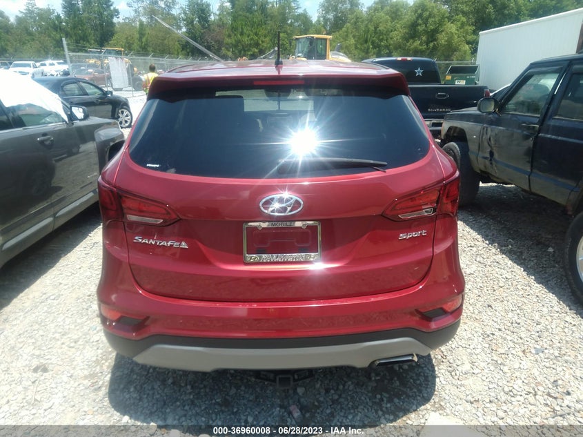 VIN 5XYZT3LB2JG531452 2018 HYUNDAI SANTA FE SPORT 2.4L