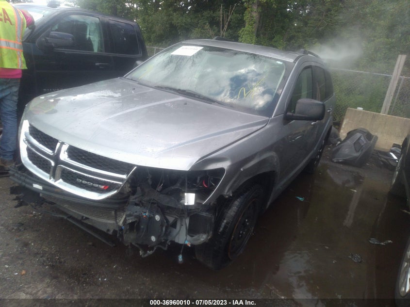 VIN 3C4PDCAB9JT277206 2018 DODGE JOURNEY SE