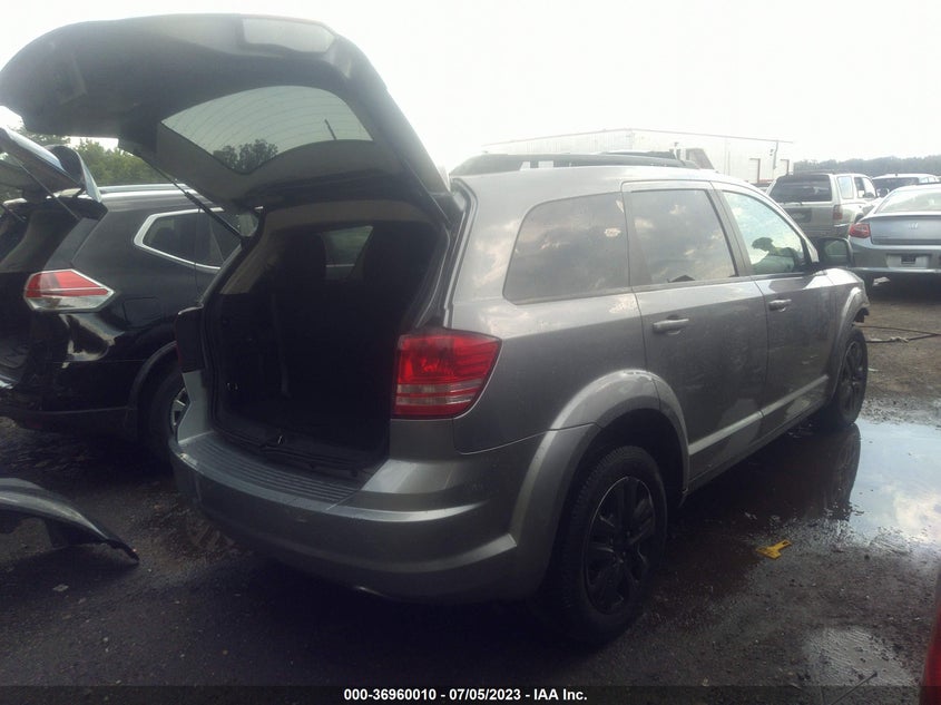 VIN 3C4PDCAB9JT277206 2018 DODGE JOURNEY SE