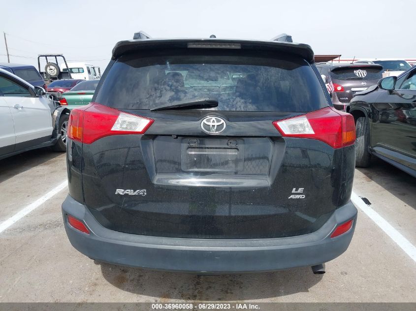 2013 TOYOTA RAV4 LE - 2T3BFREV6DW036163