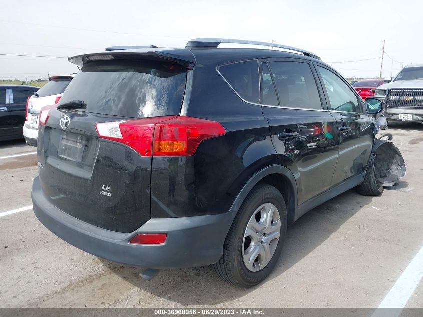 2013 TOYOTA RAV4 LE - 2T3BFREV6DW036163