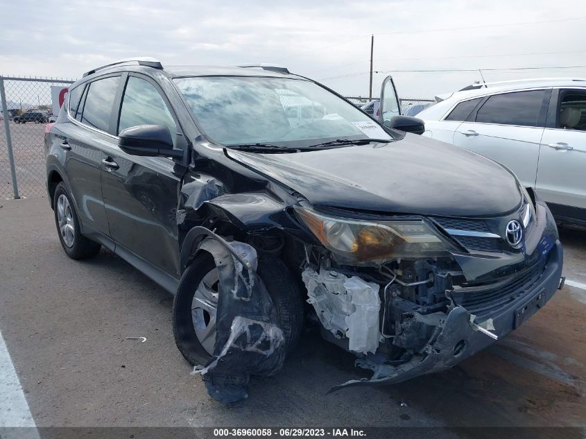 2013 TOYOTA RAV4 LE - 2T3BFREV6DW036163