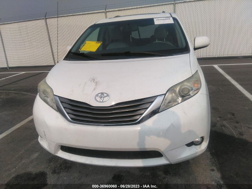 2013 TOYOTA SIENNA XLE/LIMITED - 5TDYK3DC6DS404443