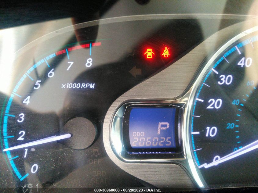 2013 TOYOTA SIENNA XLE/LIMITED - 5TDYK3DC6DS404443