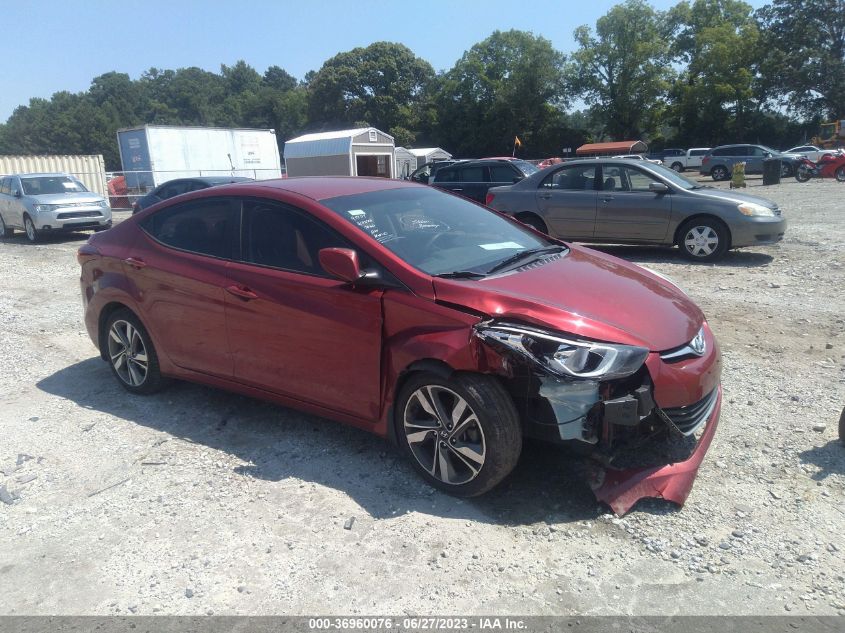 2016 HYUNDAI ELANTRA SE - 5NPDH4AE8GH757060