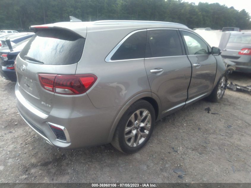 2019 KIA SORENTO SX LIMITED V6 - 5XYPK4A56KG439386