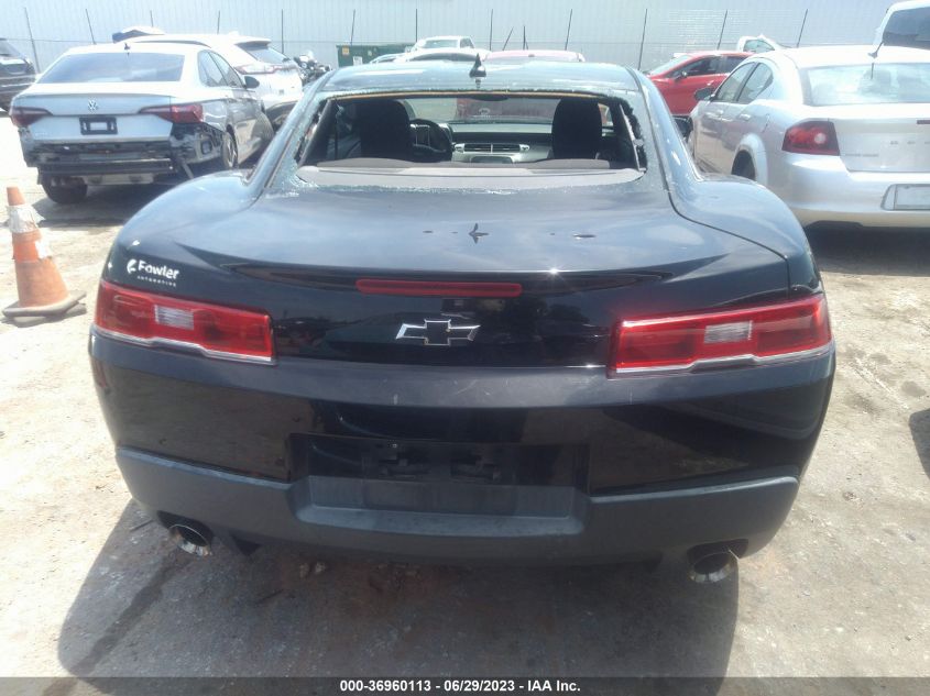2014 CHEVROLET CAMARO LS - 2G1FE1E35E9222138