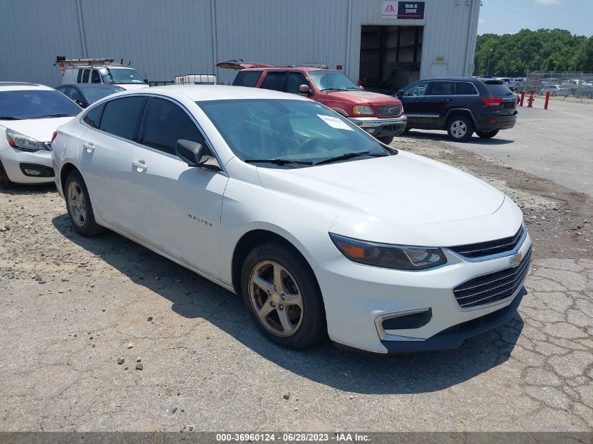 2016 CHEVROLET MALIBU LS - 1G1ZB5ST1GF171314