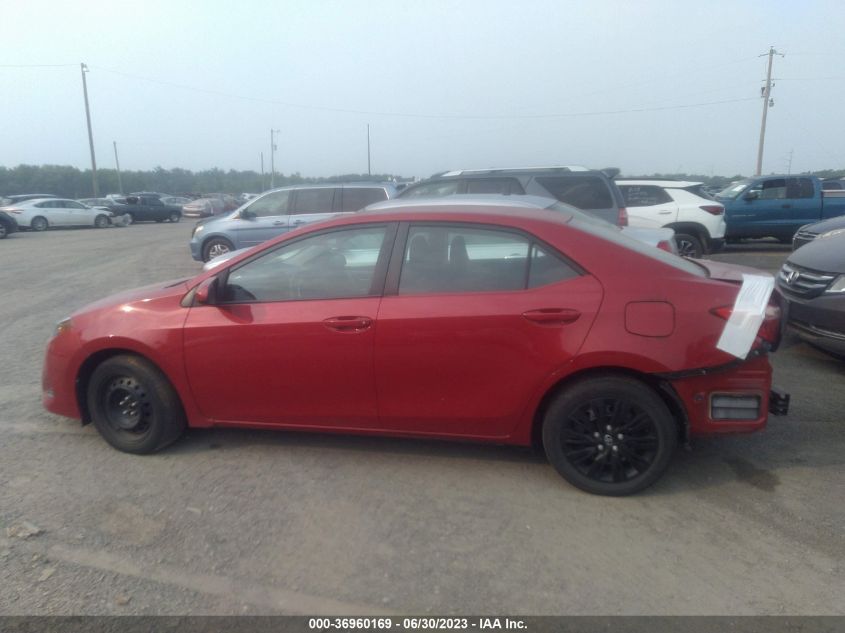 2017 TOYOTA COROLLA L/LE/XLE/SE - 2T1BURHE3HC933541