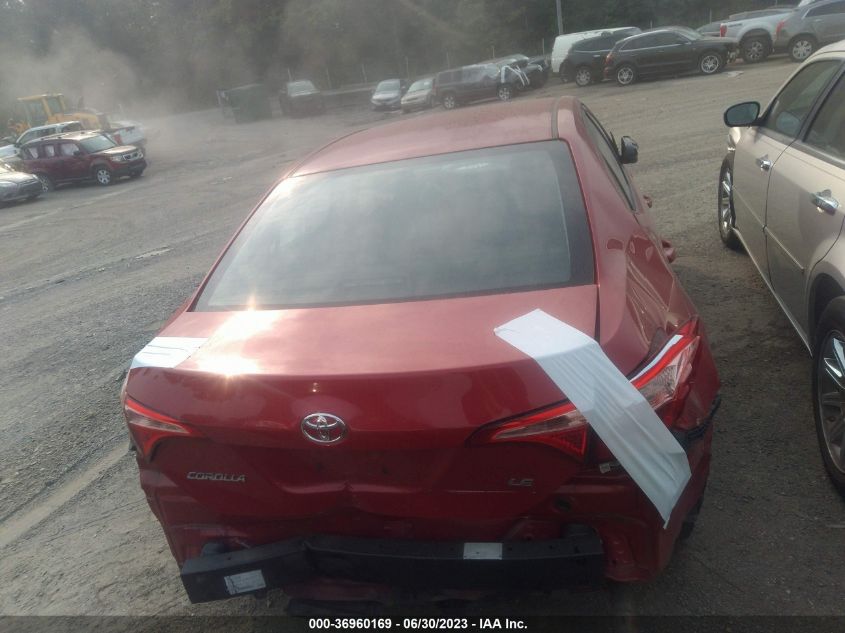 2017 TOYOTA COROLLA L/LE/XLE/SE - 2T1BURHE3HC933541