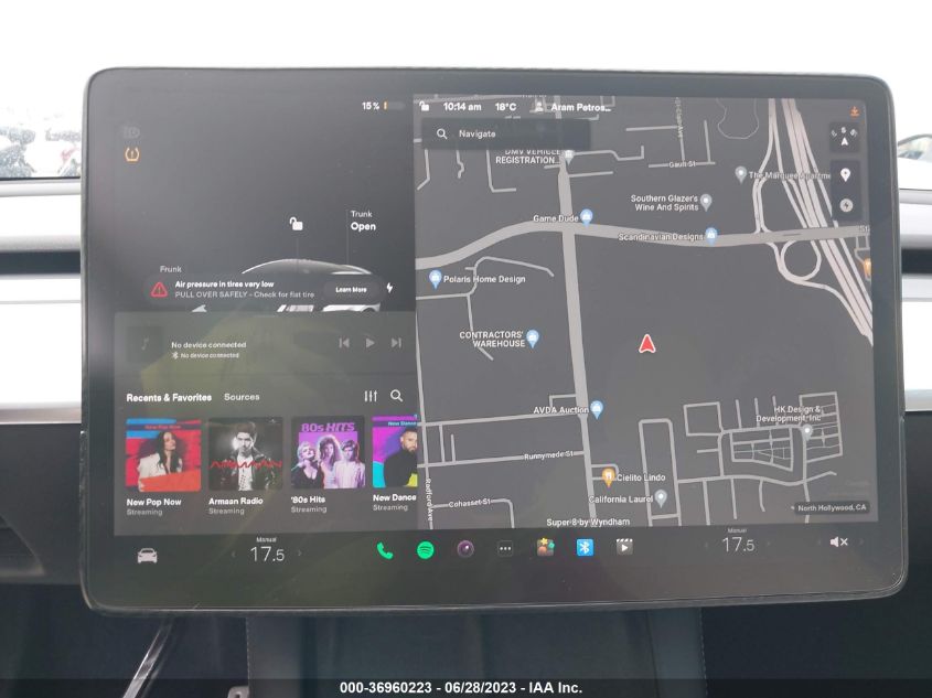 2022 TESLA MODEL Y PERFORMANCE - 7SAYGDEF8NF343329