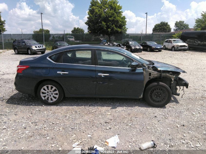 2017 NISSAN SENTRA SV - 3N1AB7AP3HY256558