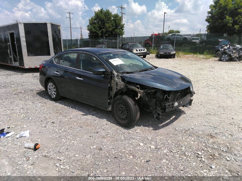 2017 NISSAN SENTRA SV - 3N1AB7AP3HY256558